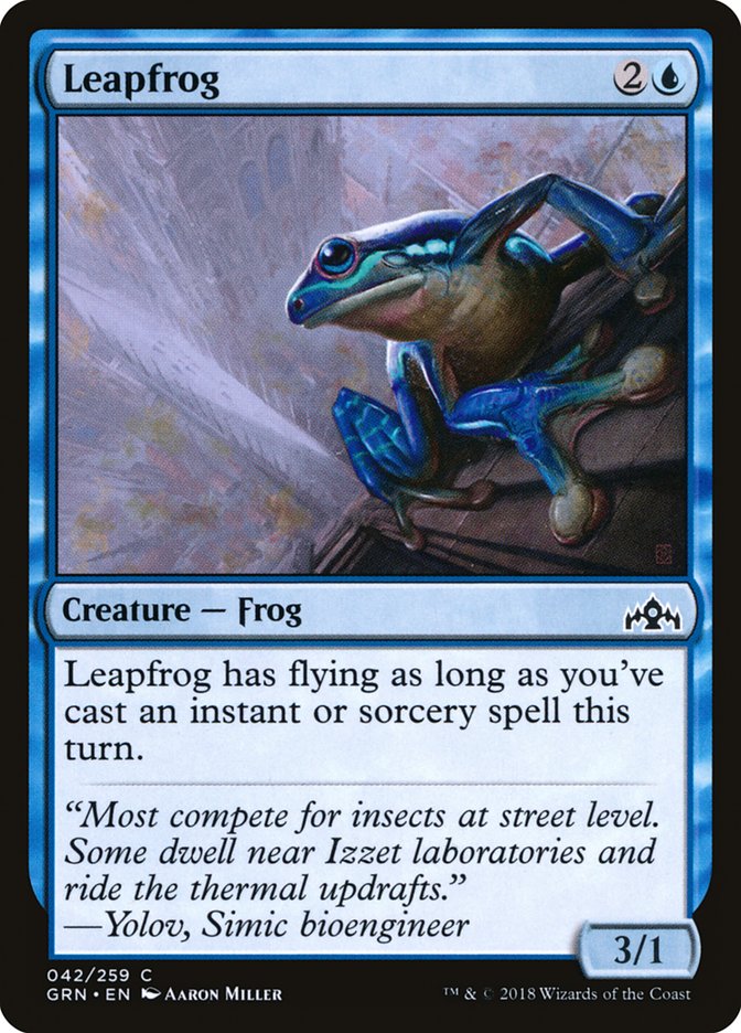 Leapfrog [Guilds of Ravnica] MTG Single Magic: The Gathering | Red Claw Gaming