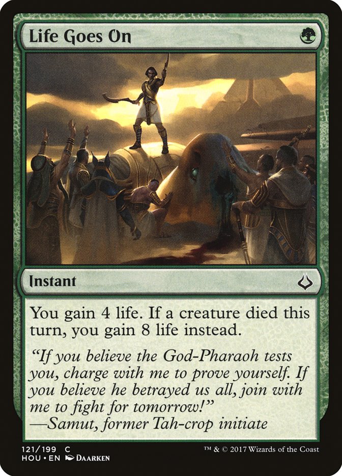 Life Goes On [Hour of Devastation] MTG Single Magic: The Gathering | Red Claw Gaming