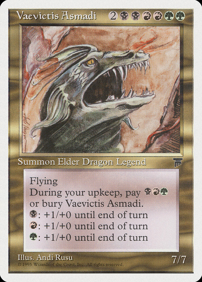 Vaevictis Asmadi [Chronicles] MTG Single Magic: The Gathering | Red Claw Gaming