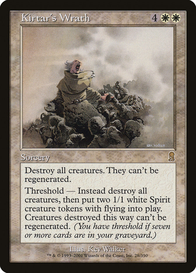 Kirtar's Wrath [Odyssey] MTG Single Magic: The Gathering | Red Claw Gaming