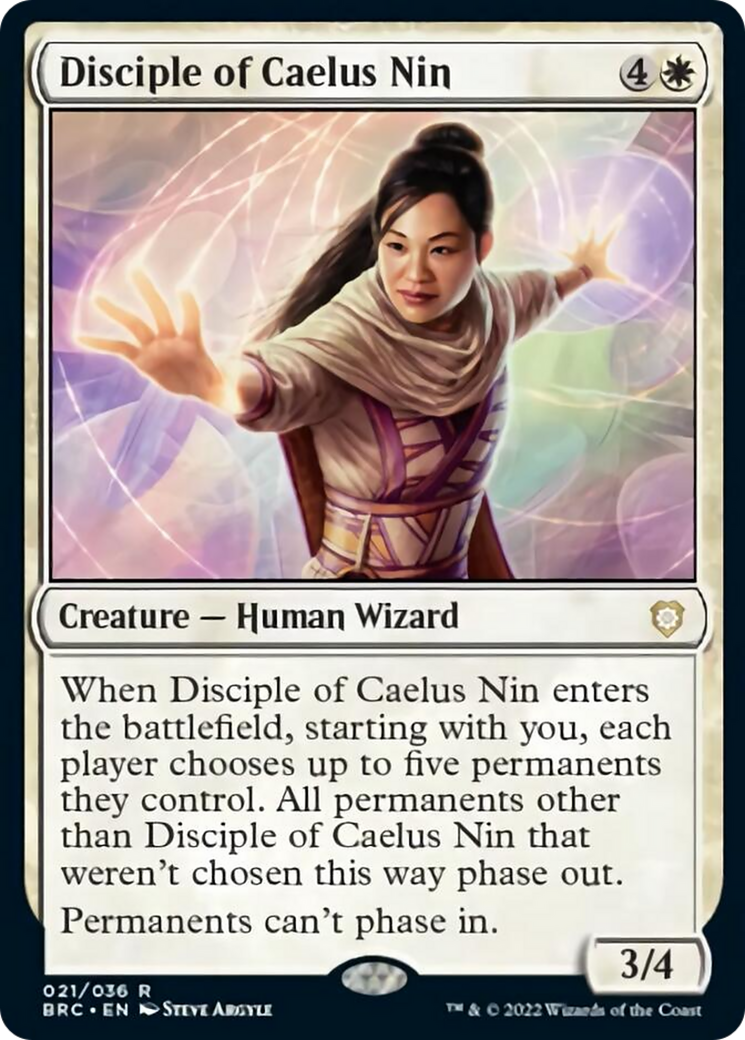 Disciple of Caelus Nin [The Brothers' War Commander] MTG Single Magic: The Gathering | Red Claw Gaming