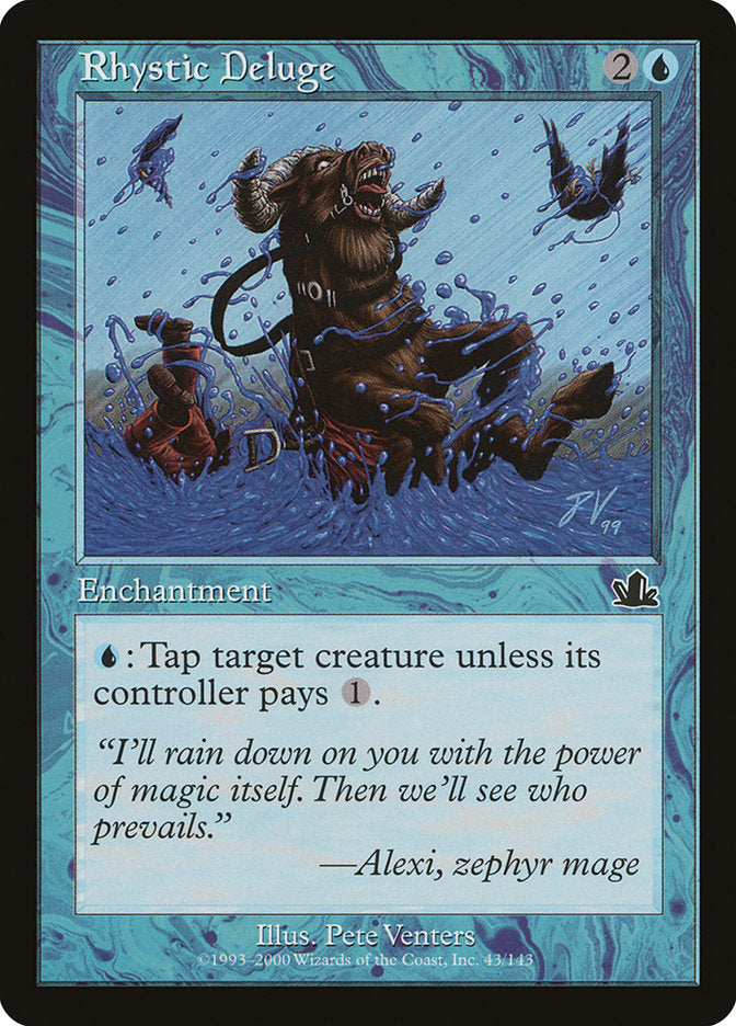Rhystic Deluge [Prophecy] MTG Single Magic: The Gathering | Red Claw Gaming