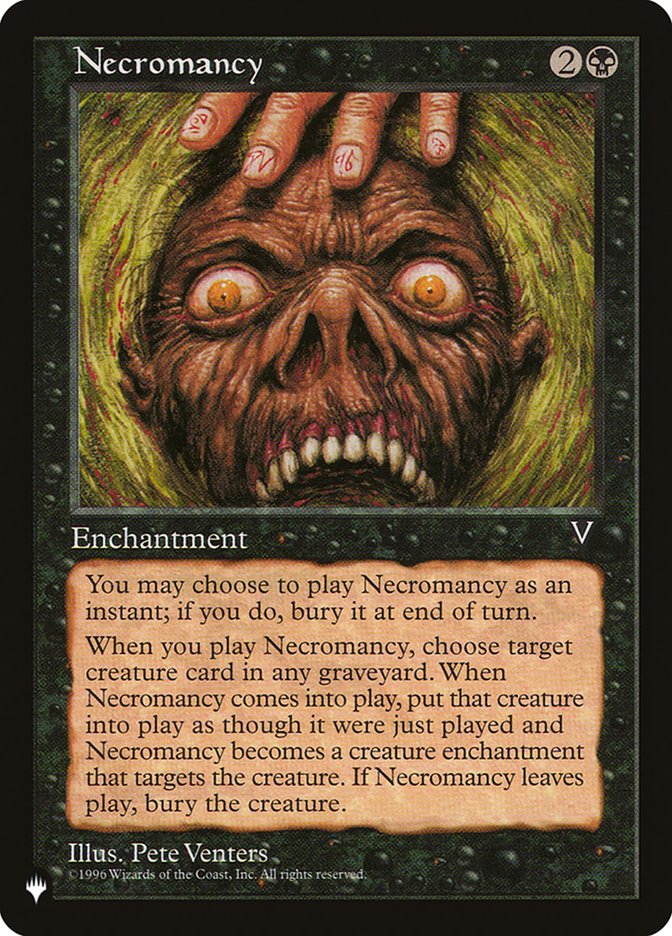 Necromancy [The List] MTG Single Magic: The Gathering | Red Claw Gaming