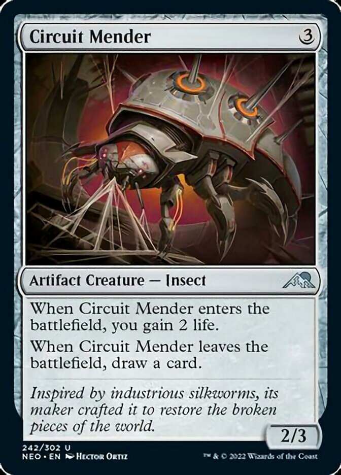 Circuit Mender [Kamigawa: Neon Dynasty] MTG Single Magic: The Gathering    | Red Claw Gaming