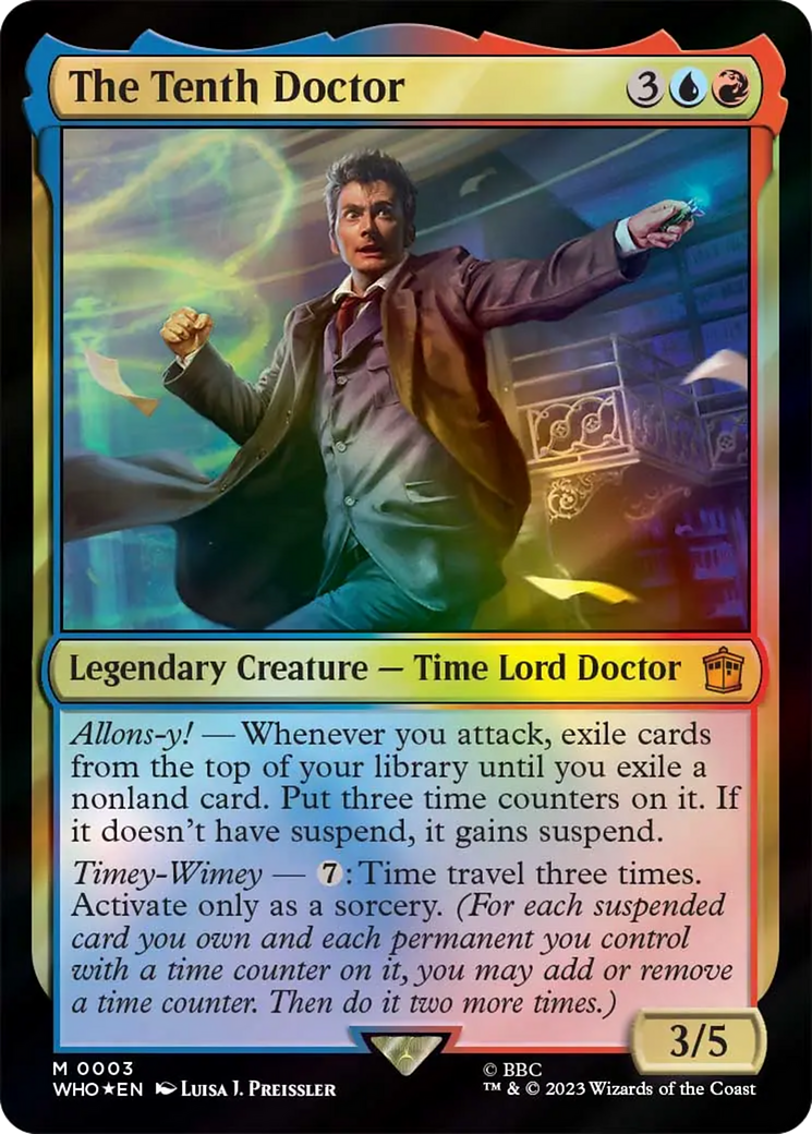 The Tenth Doctor [Doctor Who] MTG Single Magic: The Gathering    | Red Claw Gaming