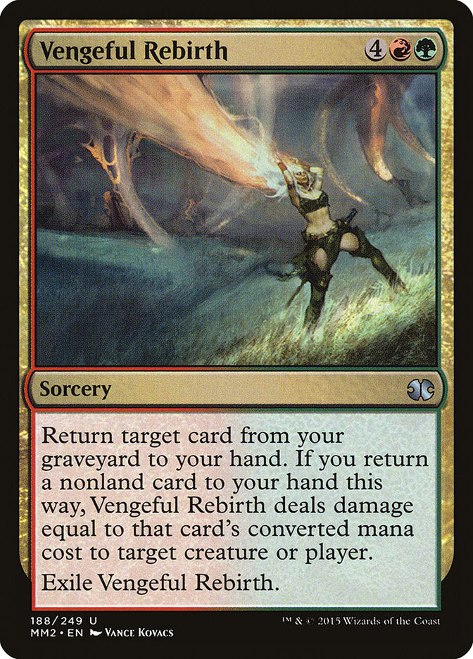 Vengeful Rebirth [Modern Masters 2015] MTG Single Magic: The Gathering | Red Claw Gaming