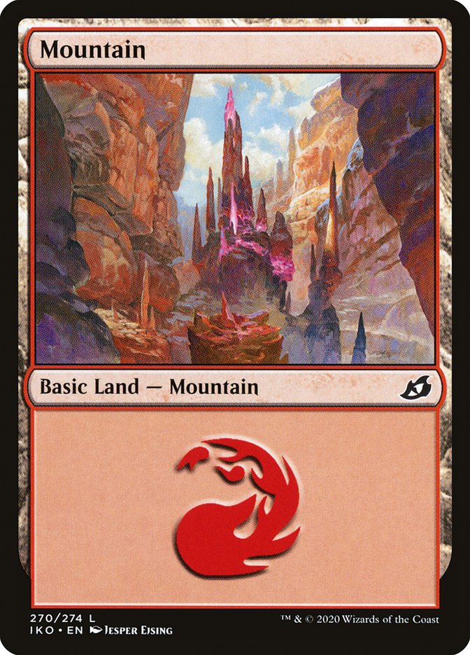 Mountain (270) [Ikoria: Lair of Behemoths] MTG Single Magic: The Gathering | Red Claw Gaming