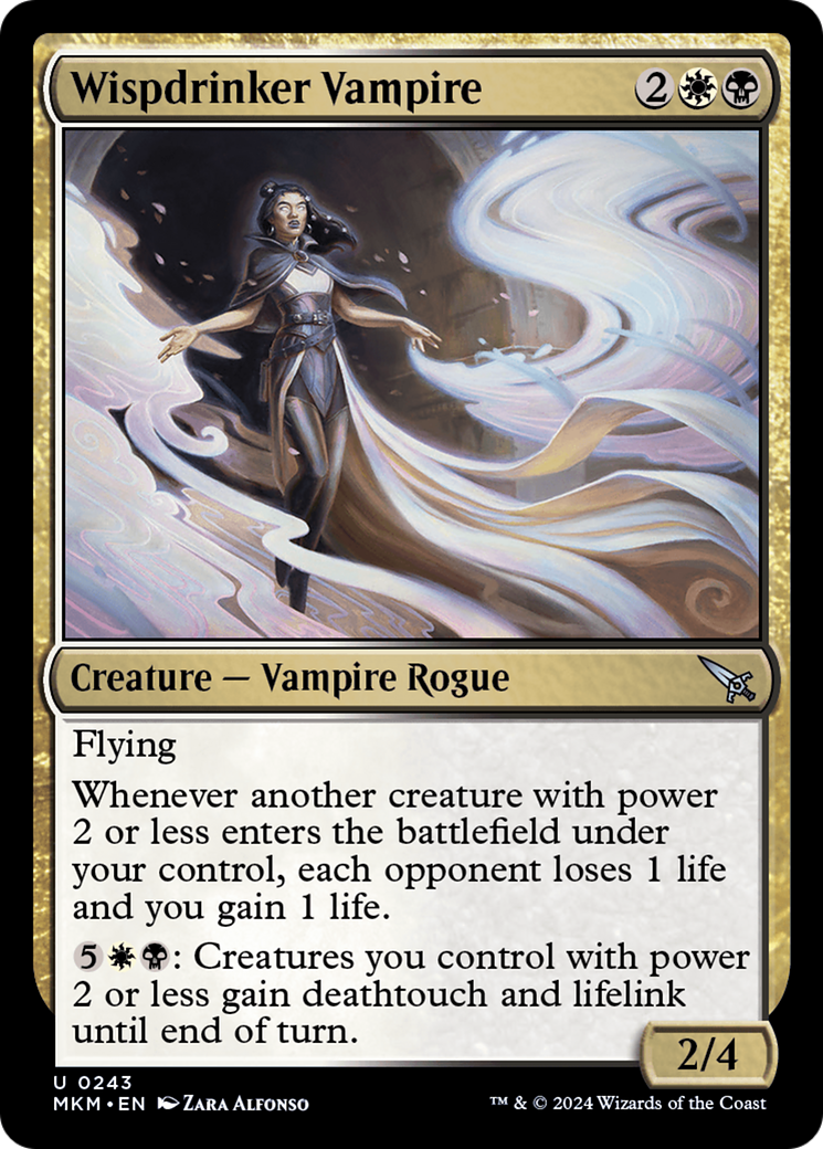 Wispdrinker Vampire [Murders at Karlov Manor] MTG Single Magic: The Gathering    | Red Claw Gaming