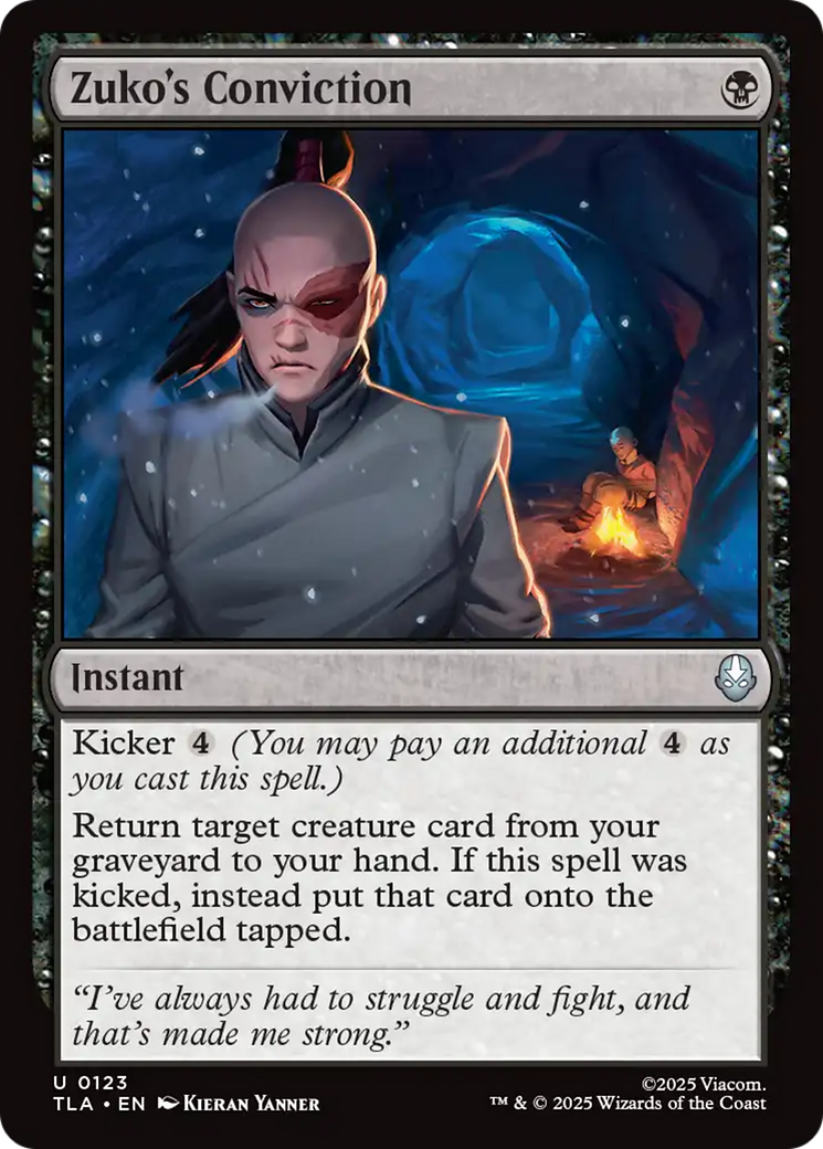 Zuko's Conviction [Avatar: The Last Airbender] MTG Single Magic: The Gathering | Red Claw Gaming