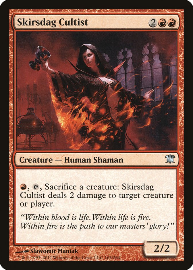 Skirsdag Cultist [Innistrad] MTG Single Magic: The Gathering | Red Claw Gaming