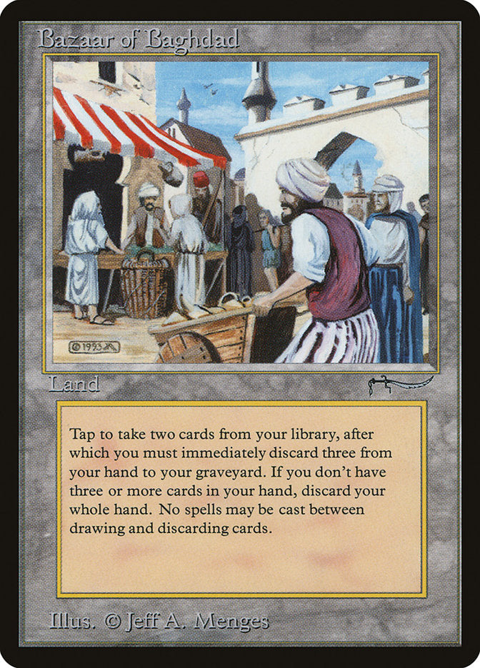 Bazaar of Baghdad [Arabian Nights] MTG Single Magic: The Gathering | Red Claw Gaming