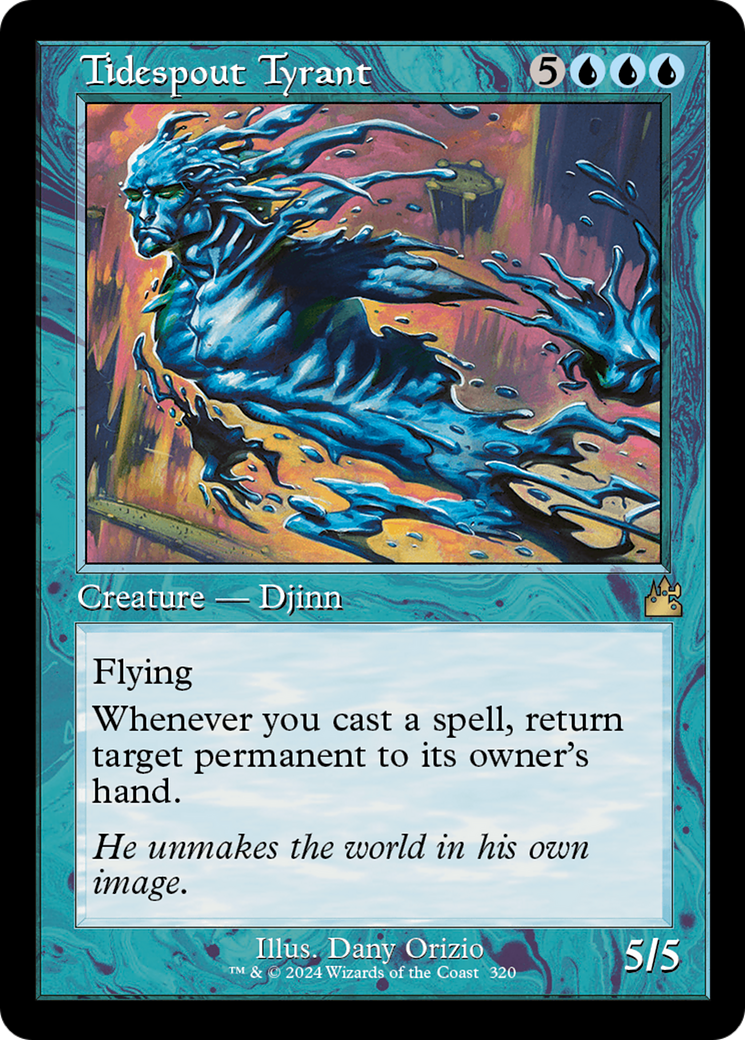 Tidespout Tyrant (Retro Frame) [Ravnica Remastered] MTG Single Magic: The Gathering | Red Claw Gaming