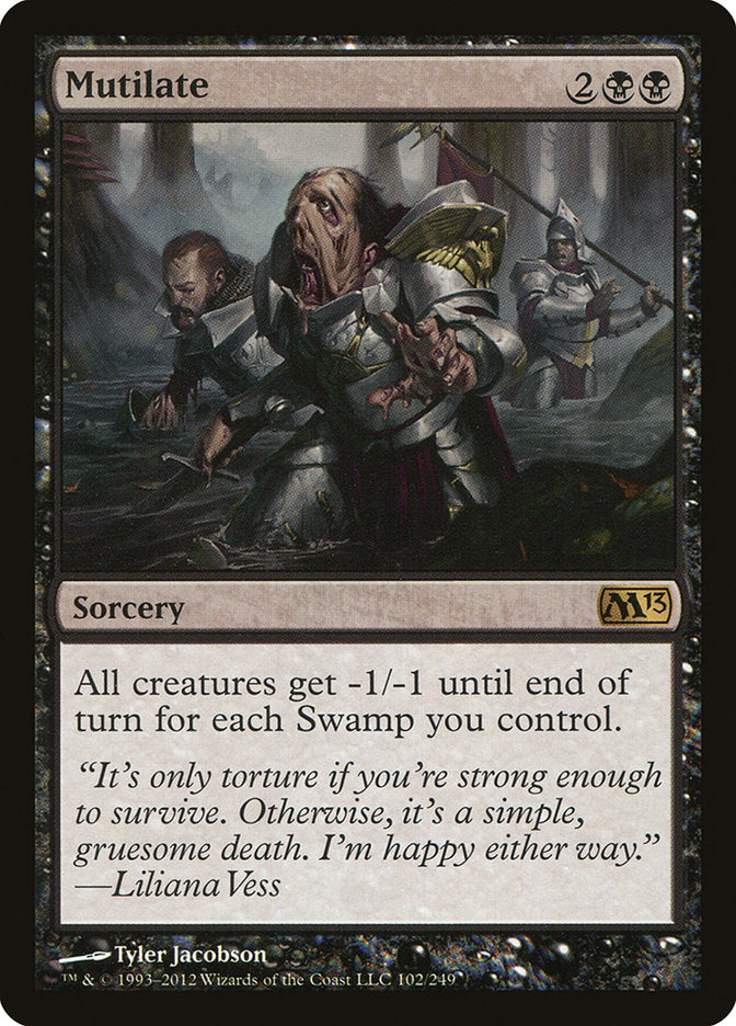 Mutilate [Magic 2013] MTG Single Magic: The Gathering | Red Claw Gaming