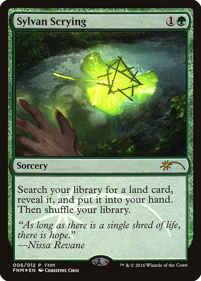Sylvan Scrying [Friday Night Magic 2016] MTG Single Magic: The Gathering | Red Claw Gaming