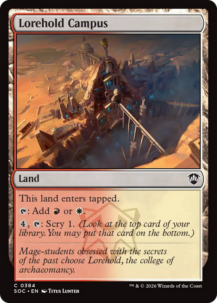 Lorehold Campus [Secrets of Strixhaven Commander] MTG Single Magic: The Gathering | Red Claw Gaming