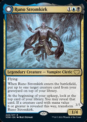 Runo Stromkirk // Krothuss, Lord of the Deep [Innistrad: Crimson Vow] MTG Single Magic: The Gathering | Red Claw Gaming