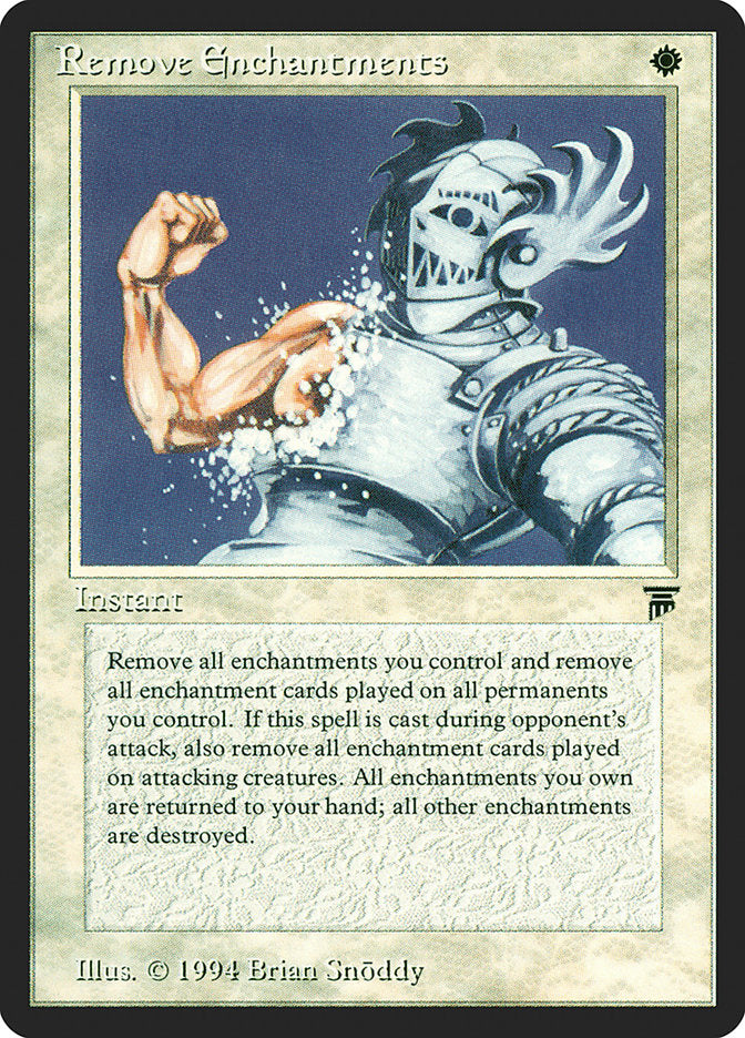 Remove Enchantments [Legends] MTG Single Magic: The Gathering | Red Claw Gaming