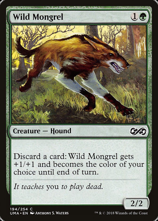 Wild Mongrel [Ultimate Masters] MTG Single Magic: The Gathering | Red Claw Gaming