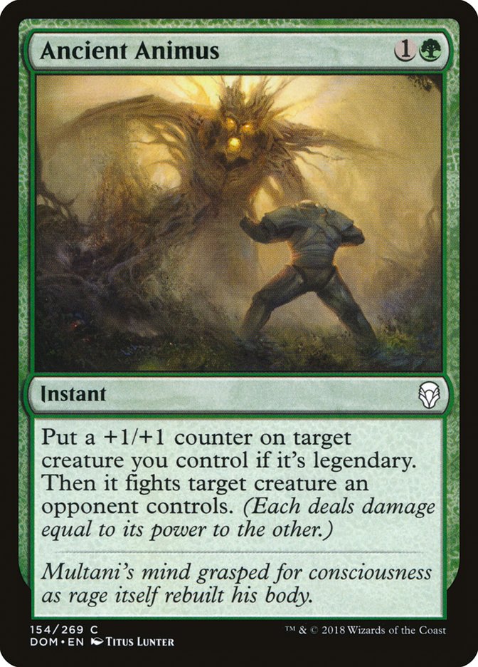 Ancient Animus [Dominaria] MTG Single Magic: The Gathering | Red Claw Gaming
