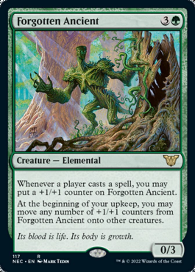 Forgotten Ancient [Kamigawa: Neon Dynasty Commander] MTG Single Magic: The Gathering | Red Claw Gaming