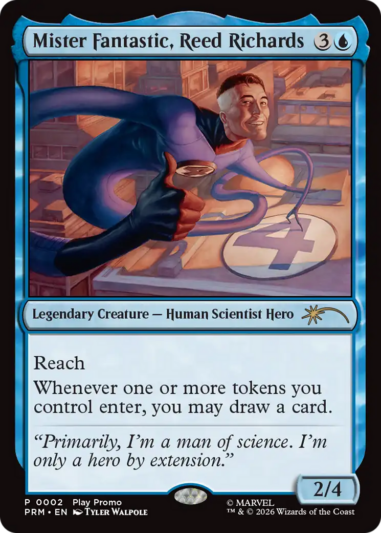 Mister Fantastic, Reed Richards [Standard Showdown Promos] | Red Claw Gaming
