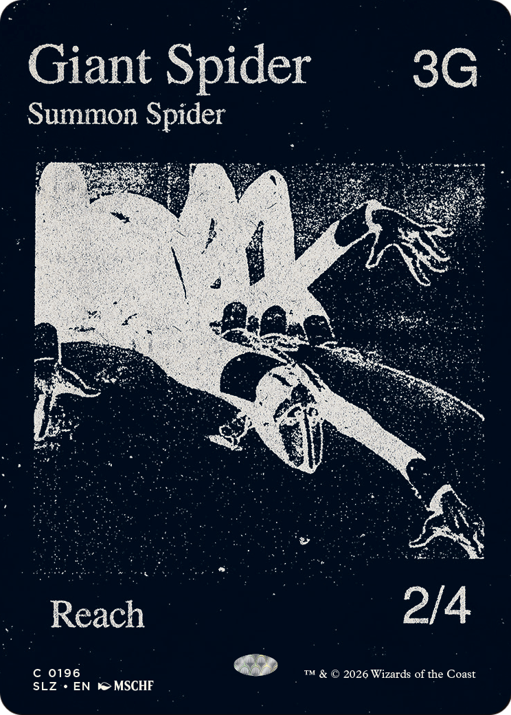 Giant Spider (0196) [Secret Lair x MSCHF: The Zeta Set] | Red Claw Gaming