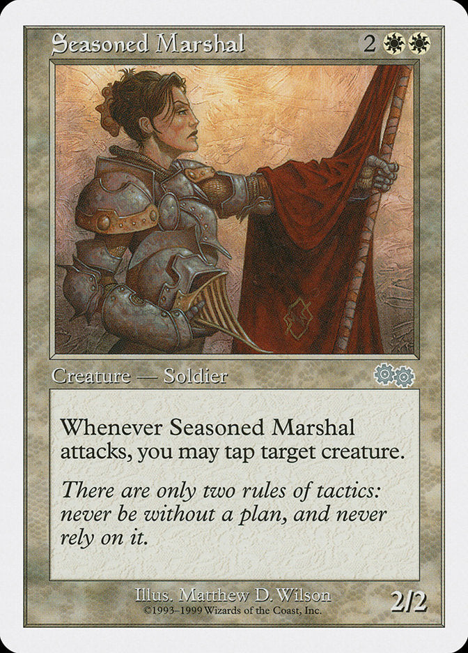 Seasoned Marshal [Battle Royale] MTG Single Magic: The Gathering | Red Claw Gaming
