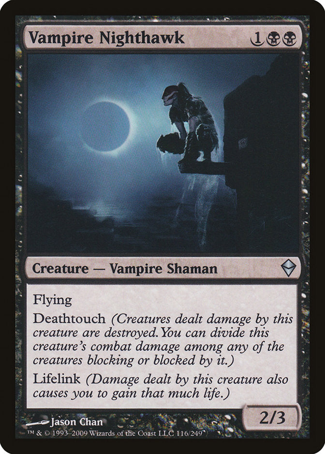 Vampire Nighthawk [Zendikar] MTG Single Magic: The Gathering | Red Claw Gaming