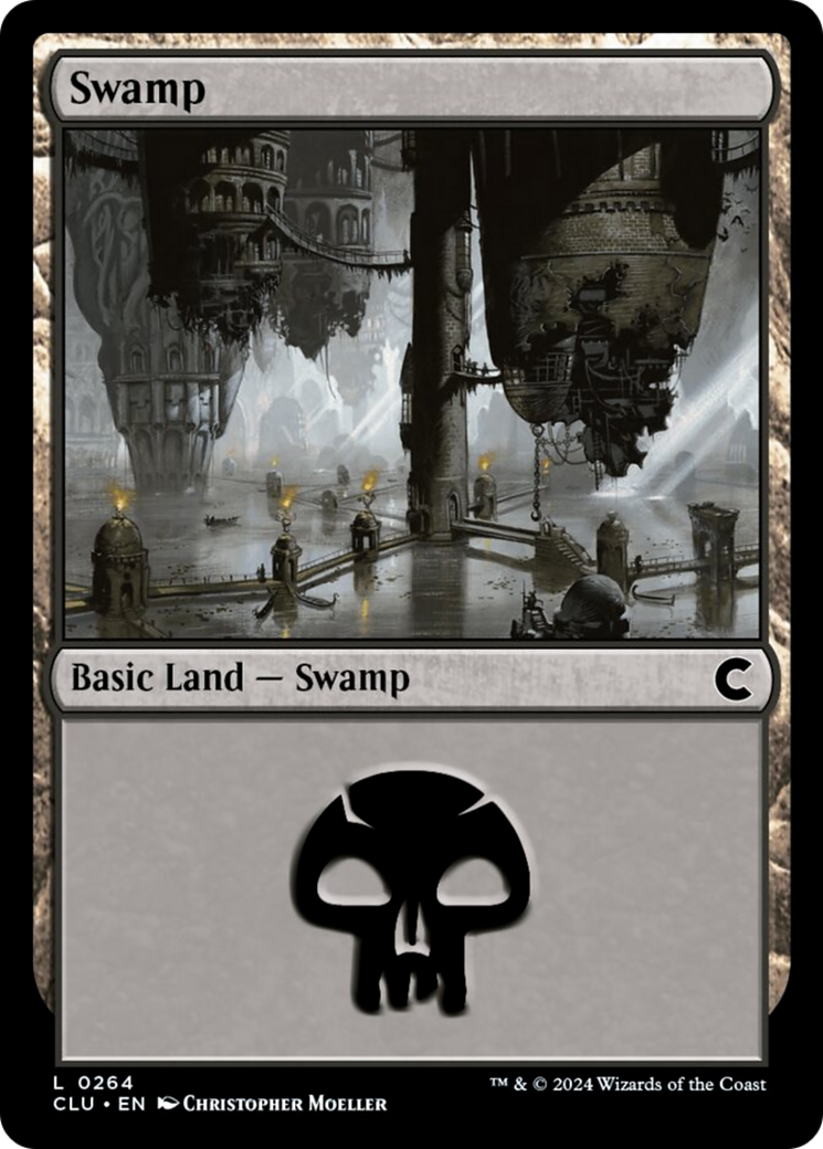 Swamp (0264) [Ravnica: Clue Edition] MTG Single Magic: The Gathering | Red Claw Gaming