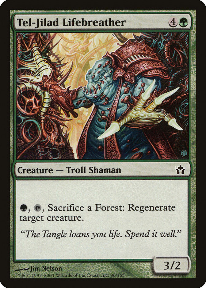 Tel-Jilad Lifebreather [Fifth Dawn] MTG Single Magic: The Gathering | Red Claw Gaming