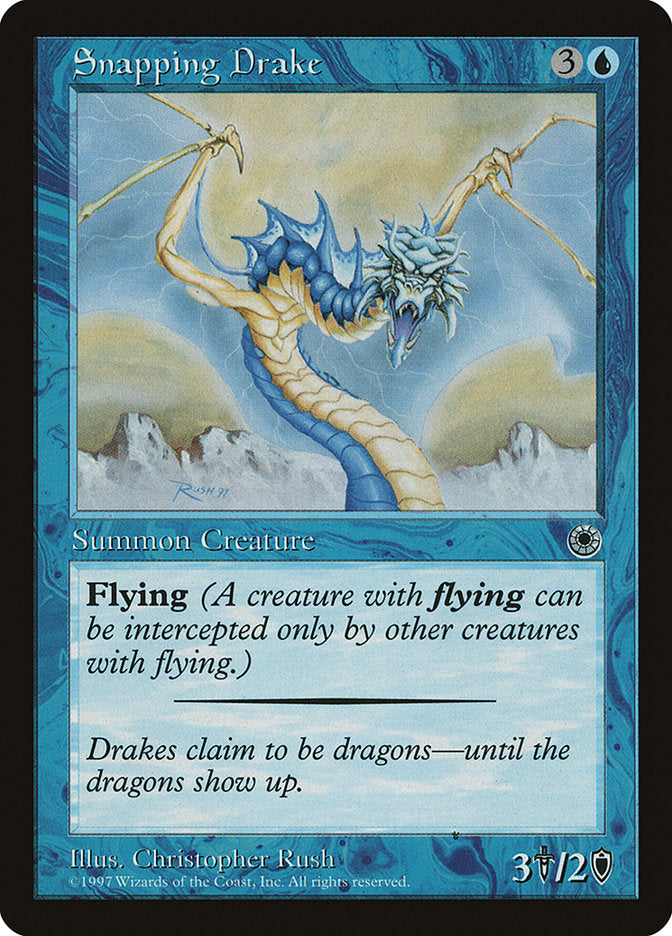 Snapping Drake [Portal Demo Game] MTG Single Magic: The Gathering | Red Claw Gaming