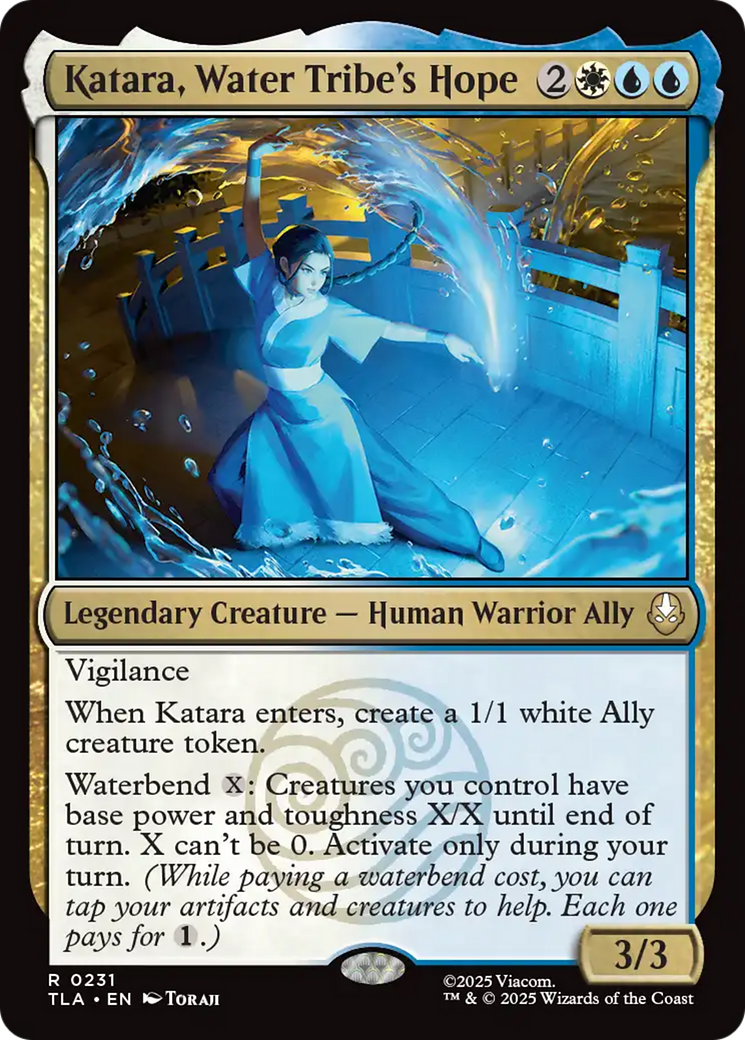 Katara, Water Tribe's Hope [Avatar: The Last Airbender] MTG Single Magic: The Gathering | Red Claw Gaming