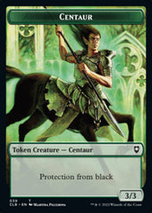 Horror // Centaur Double-Sided Token [Commander Legends: Battle for Baldur's Gate Tokens] MTG Single Magic: The Gathering | Red Claw Gaming