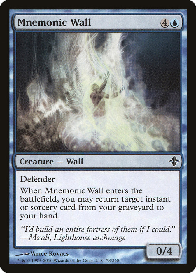 Mnemonic Wall [Rise of the Eldrazi] MTG Single Magic: The Gathering | Red Claw Gaming