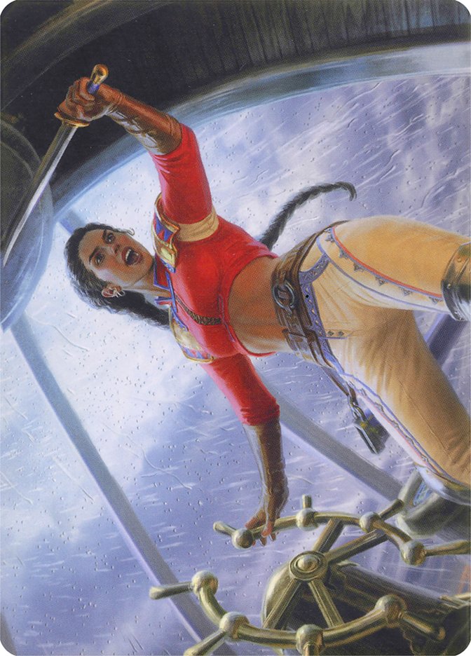 Sisay, Weatherlight Captain // Sisay, Weatherlight Captain [Modern Horizons Art Series] MTG Single Magic: The Gathering | Red Claw Gaming