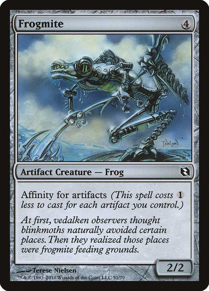 Frogmite [Duel Decks: Elspeth vs. Tezzeret] MTG Single Magic: The Gathering | Red Claw Gaming