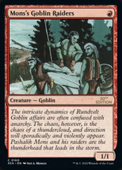 Mons's Goblin Raiders [30th Anniversary Edition] MTG Single Magic: The Gathering | Red Claw Gaming