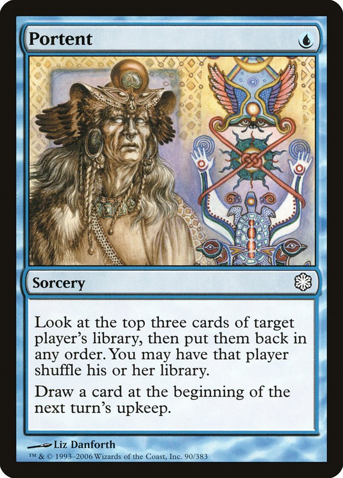 Portent [Coldsnap Theme Decks] MTG Single Magic: The Gathering | Red Claw Gaming