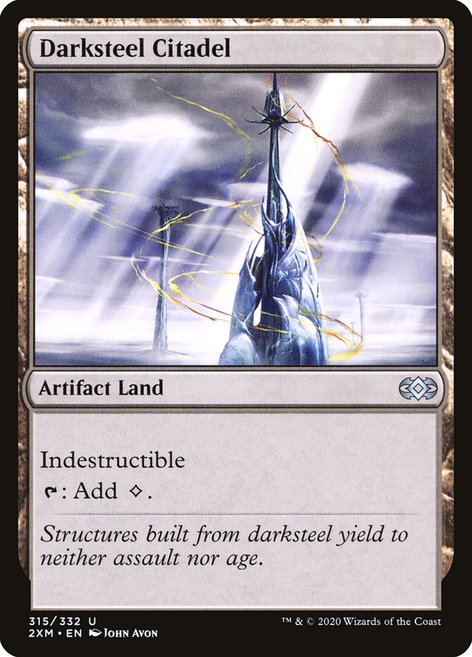 Darksteel Citadel [Double Masters] MTG Single Magic: The Gathering | Red Claw Gaming