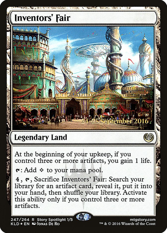 Inventors' Fair [Kaladesh Prerelease Promos] MTG Single Magic: The Gathering | Red Claw Gaming
