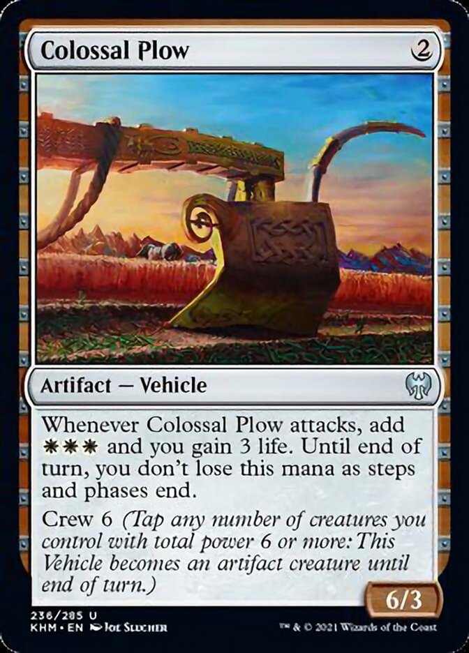 Colossal Plow [Kaldheim] MTG Single Magic: The Gathering | Red Claw Gaming