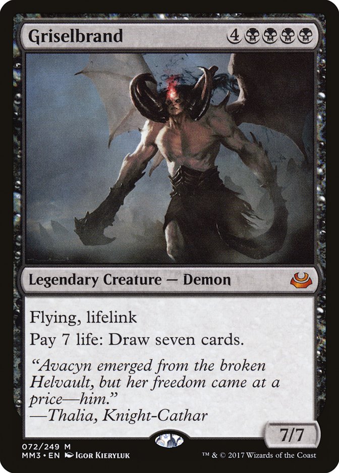 Griselbrand [Modern Masters 2017] MTG Single Magic: The Gathering | Red Claw Gaming