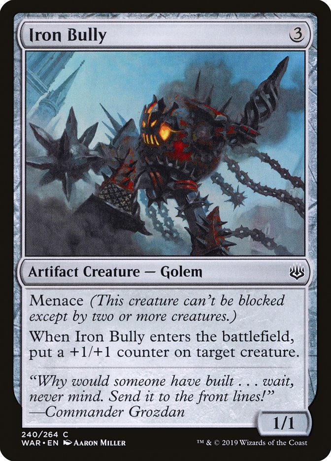 Iron Bully [War of the Spark] MTG Single Magic: The Gathering | Red Claw Gaming