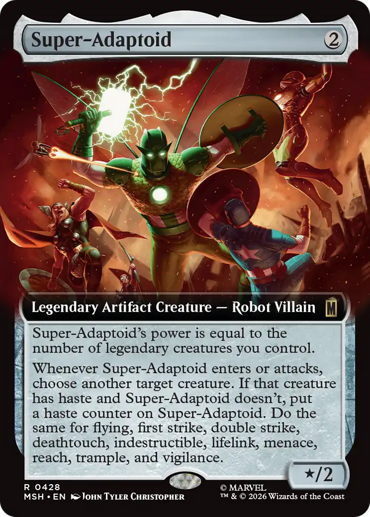 Super-Adaptoid (Extended Art) [Marvel Super Heroes] | Red Claw Gaming