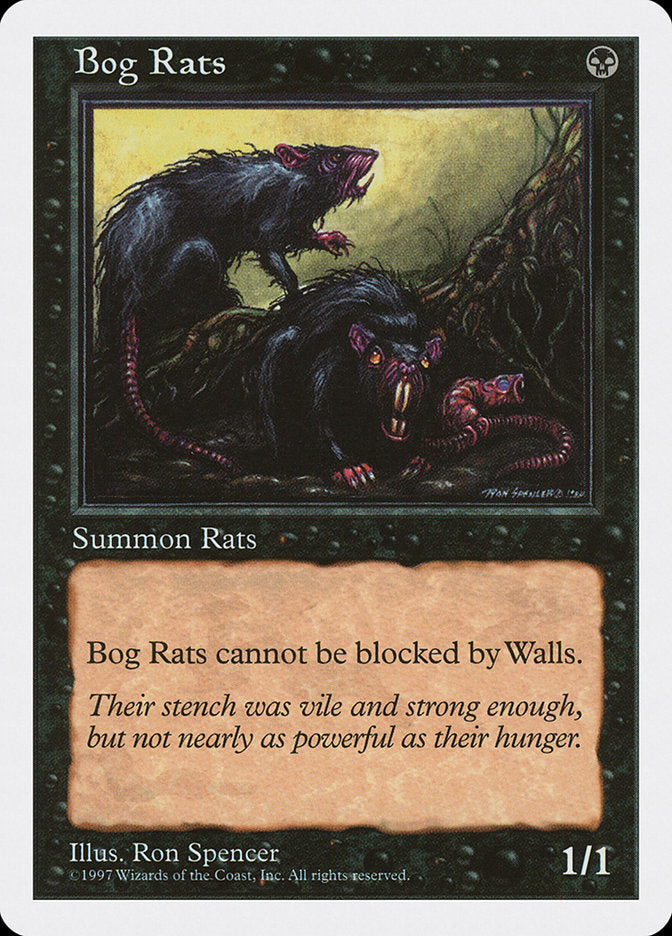Bog Rats [Fifth Edition] MTG Single Magic: The Gathering | Red Claw Gaming