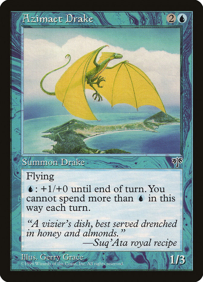 Azimaet Drake [Mirage] MTG Single Magic: The Gathering | Red Claw Gaming