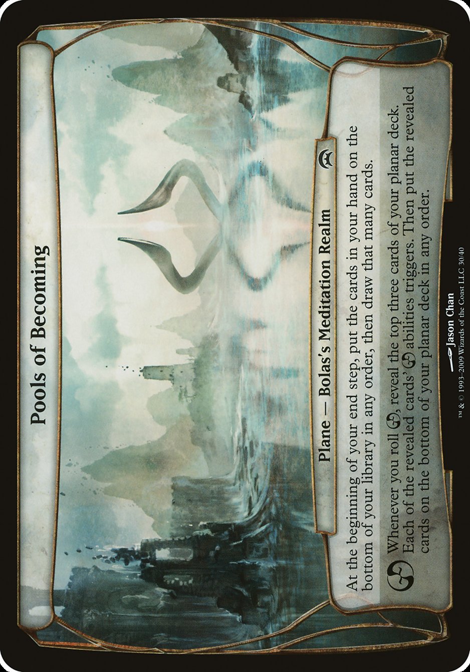 Pools of Becoming (Planes) [Planechase Planes] MTG Single Magic: The Gathering | Red Claw Gaming