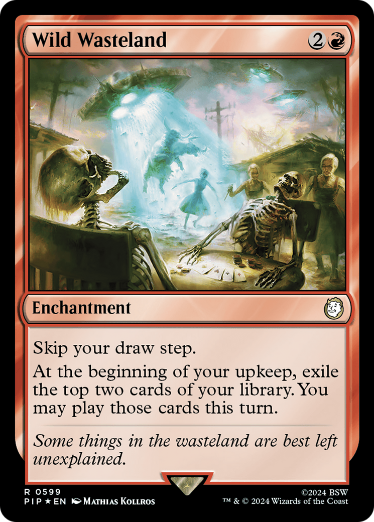 Wild Wasteland (Surge Foil) [Fallout] MTG Single Magic: The Gathering | Red Claw Gaming