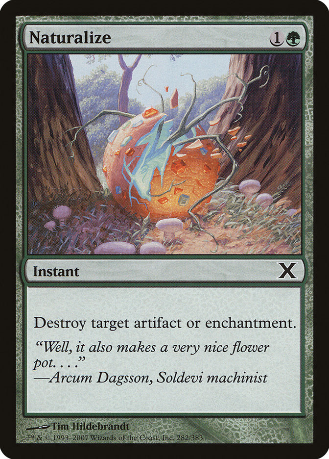 Naturalize [Tenth Edition] MTG Single Magic: The Gathering | Red Claw Gaming