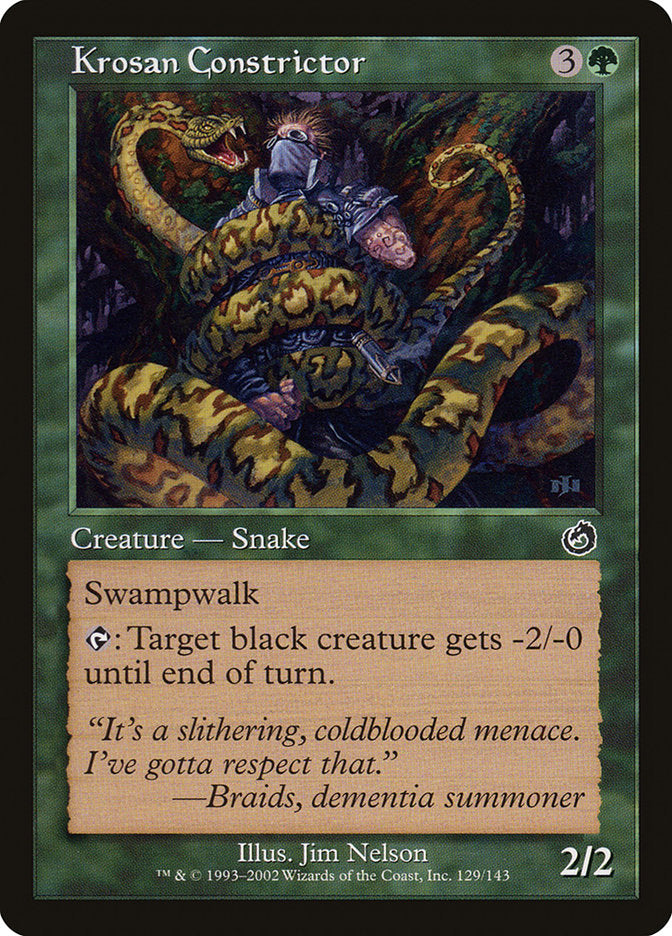 Krosan Constrictor [Torment] MTG Single Magic: The Gathering | Red Claw Gaming